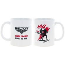 BELTOR MMA KUBEK / MUG "MMA I CAN & I WILL" biały - white B3263