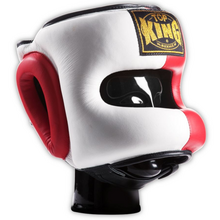 Top King Kask Bokserski Sparingowy TKHGPT (OC) 132 White/Red/Black "XL"