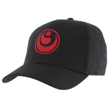 BELTOR KARATE CZAPKA Z DASZKIEM / CAP "RED KOKORO - SHINKYOKUSHINKAI" COMFORT ELASTIC RUBBER czarny/black  L/XL B2639
