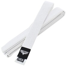 BELTOR BELT / PAS DO KIMONA "OBI" white/biały 240cm B3028