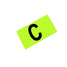 Opaska kapitańska Żółty