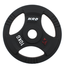 BELTOR HRD SYSTEM LINE OBCIĄŻENIE OLIMPIJSKIE ŻELIWNE CZARNE Z UCHWYTAMI 10 kg/51,5mm H0079