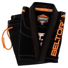 BELTOR BJJ GI / KIMONO VANQUISHER black/orange - czarny/pomarańczowy A4 B2819