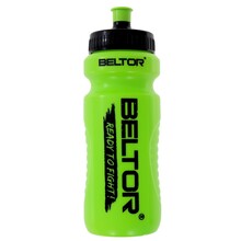 BELTOR BIDON / SPORT BOTTLE 600ml "READY TO FIGHT!" zielony/czarny - green/black  B3184 *