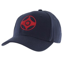 BELTOR KARATE CZAPKA Z DASZKIEM / CAP "RED KANKU - KYOKUSHINKAI" REGULOWANA  Granatowy/Navy ONE SIZE B2641