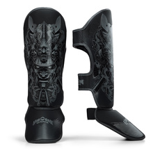 Lekkie ochraniacze na piszczele dla dzieci Samurai Shadow