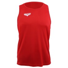 BELTOR BW KOSZULKA BOKSERSKA NA RAMIĄCZKACH / TANK TOP "BOXING ALPHA"   czerwony/red  XXXL  B2706  *