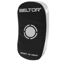 BELTOR TARCZA TAJSKA PROFILOWANA PAO - PLAVIL  / THAI SHIELD "TECO"  40x20x10cm - czarno-biały/black-white B2237
