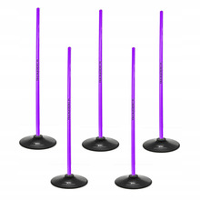 Tor przeszkód slalomowy 160cm laski + podstawa 1,5kg