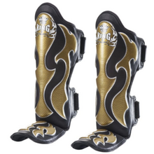 Top King Ochraniacze Piszczela i Stopy TKSGEM-01GD EMPOWER CREATIVITY Black/Gold  "M"
