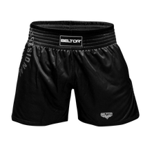 BELTOR BW SPODENKI / SHORTS  K-1 KICKBOXING czarny/black XL B1273 *