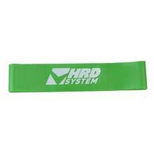 BELTOR HRD SYSTEM LINE GUMA DO ĆWICZEŃ  TRAINING - RUBBER FOR EXERCISE 50cm x 5cm x 0.6mm  GREEN / ZIELONA H0005