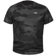 BELTOR BW T-SHIRT MESH "URBAN CAMO" skala szarości/greyscale    S B1192 *