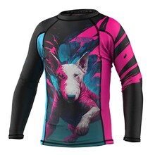 Longsleeve Rashguard Kids Vivid Bulterier