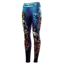 Legginsy Sportowe Damskie Skull 2