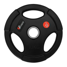 BELTOR PF LINE OBCIĄŻENIE OLIMPIJSKIE W GUMIE Z UCHWYTAMI - BLACK 10 kg/51,5 mm P0083