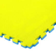 BELTOR HRD SYSTEM LINE MATA PUZZLE POD SPORTY WALKI 2,5 cm 90kg/m3 100x100cm V1 żółto-niebieska B1534  ZAPYTAJ O AKTUALNĄ WYCENĘ !